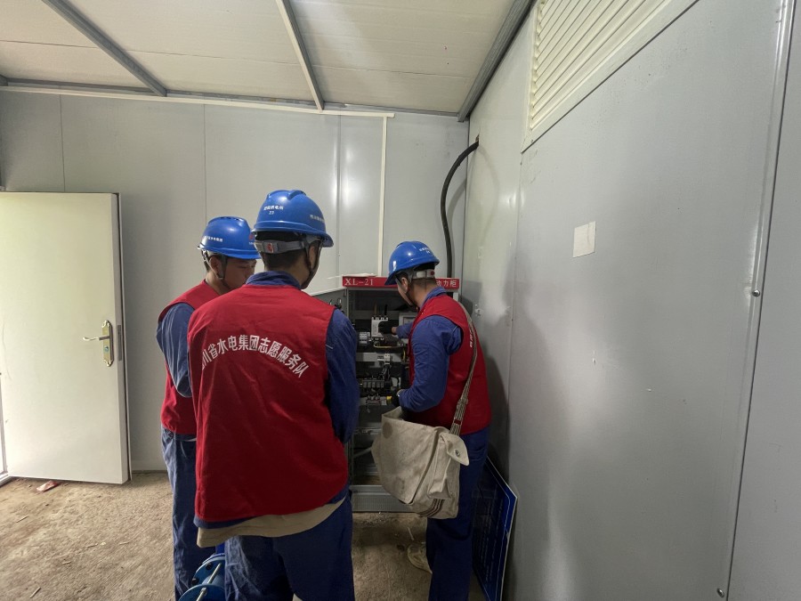 1圖為:巡護井溪鎮(zhèn)貓坪村提灌站