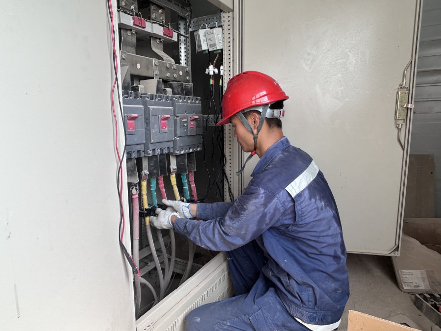 圖二為安裝負荷監測終端